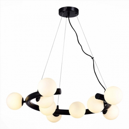 Подвесная люстра ST Luce Asolo SL1185.403.09 в стиле Хай-тек, цвет белый