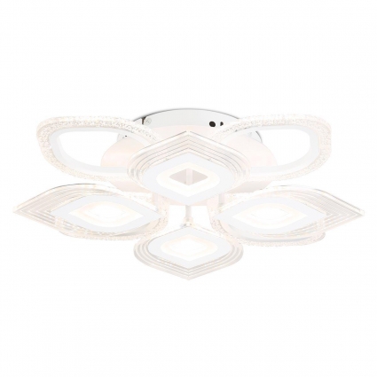 Потолочная светодиодная люстра Ambrella light Acrylica Original FA4294 в стиле Хай-тек, цвет белый