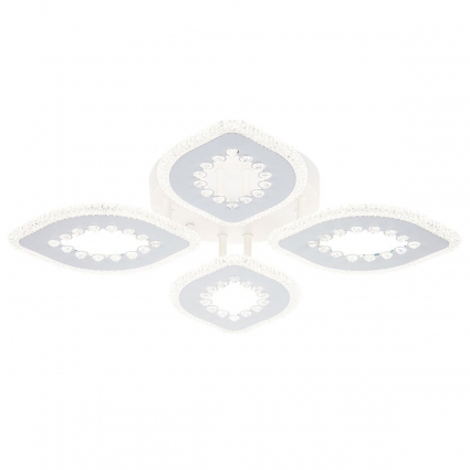 Потолочная светодиодная люстра Escada Dew 10271/4LED в стиле Хай-тек, цвет белый