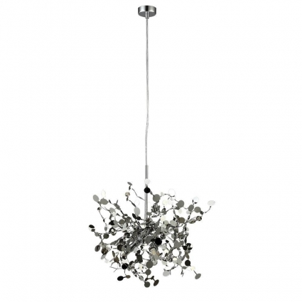 Подвесной светильник Crystal Lux GARDEN SP3 D400 CHROME в стиле модерн, цвет хром