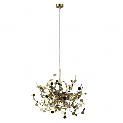 Подвесной светильник Crystal Lux GARDEN SP3 D400 GOLD в стиле модерн, цвет золотой
