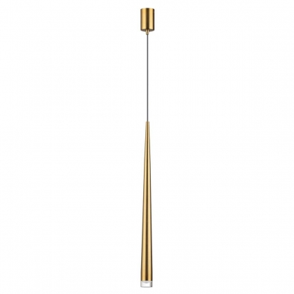 Подвесной светодиодный светильник Odeon Light Frida 4352/5L в стиле модерн, цвет античная бронза