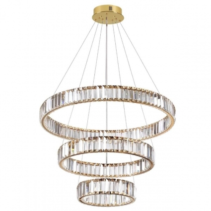 Подвесной светодиодный светильник Odeon Light Vekia 5015/88L в стиле модерн, цвет золотой
