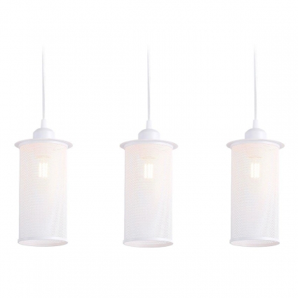 Подвесной светильник Ambrella light Traditional TR8163 цвет белый, мощность 120 Вт