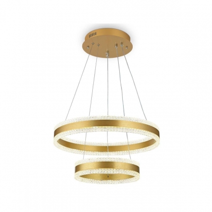 Подвесной светодиодный светильник Ambrella light Acrylica Original FA6178 цвет золотой, мощность 108 Вт