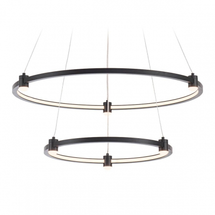 Подвесной светодиодный светильник Ambrella light Comfort Line FL5506 в стиле Хай-тек, цвет черный