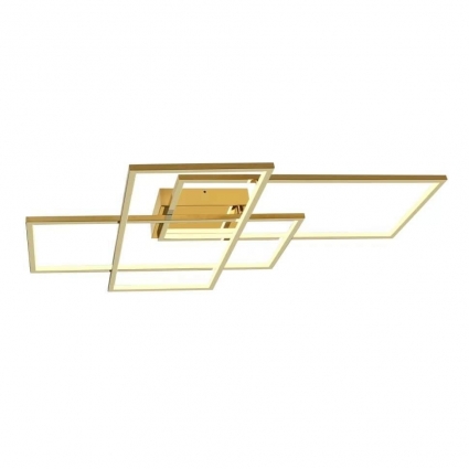 Потолочный светодиодный светильник iLedex Grace 231/3-60W-3000K GL в стиле Хай-тек, цвет золотой