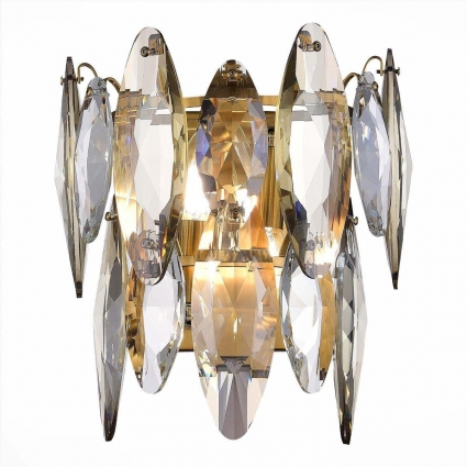 Настенный светильник ST Luce Ancona SL1227.301.02 в стиле модерн, цвет латунь