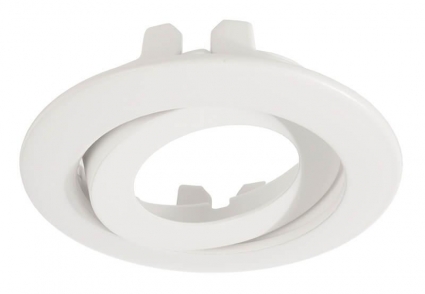 Рамка Deko-Light Frame fr Lesath round, white 930253, цвет белый
