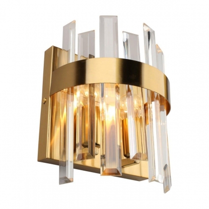 Бра Omnilux Oriolo OML-69401-02 в стиле модерн, цвет бронза, мощность 80 Вт