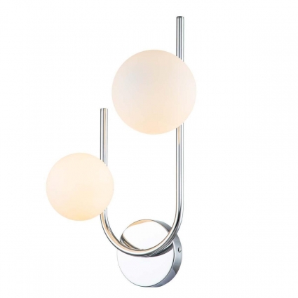 Бра Escada Sphere 642/2A Silver в стиле модерн, цвет серебро, мощность 80 Вт