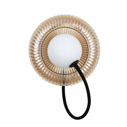 Бра Odeon Light Buny 5013/1WD в современном стиле, цвет янтарный, мощность 7 Вт