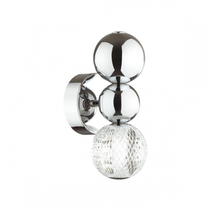 Бра Odeon Light Crystal 5007/4WL в современном стиле, цвет хром