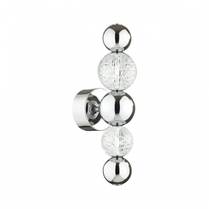 Бра Odeon Light Crystal 5007/7WL в современном стиле, цвет хром