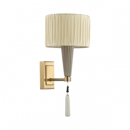 Бра Odeon Light Exclusive Latte 5403/1W в стиле арт-деко, цвет кремовый
