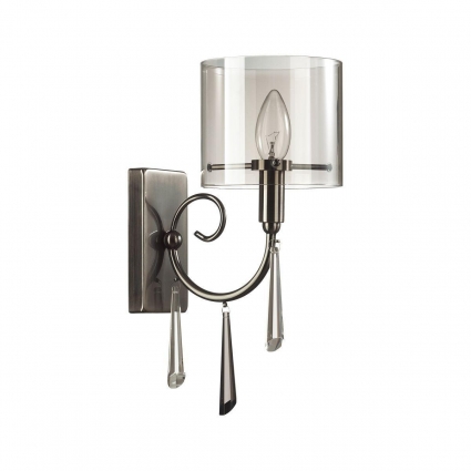Бра Odeon Light Exclusive Nicole 4890/1W в стиле модерн, цвет дымчатый