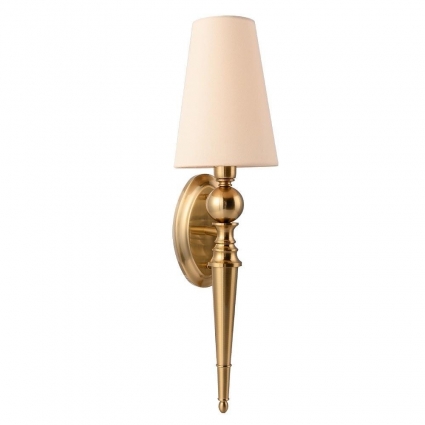 Crystal Lux Бра Crystal Per AP1 Brass/Beige цвет бежевый, мощность 40 Вт
