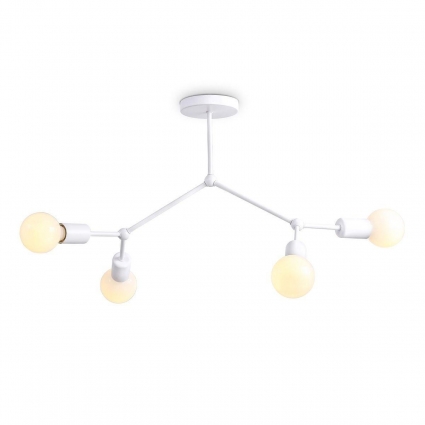 Подвесная люстра Ambrella light Traditional TR8031 в стиле Хай-тек, цвет белый