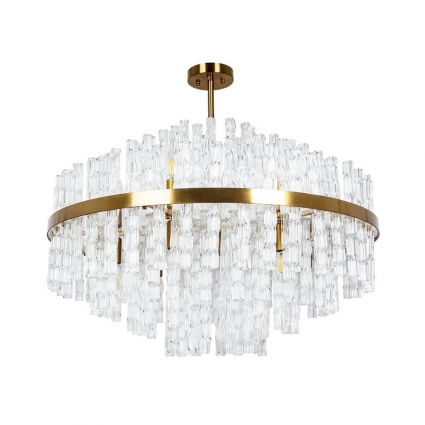 Подвесная люстра Divinare Meadow 6053/17 LM-12 в стиле модерн, цвет бронза
