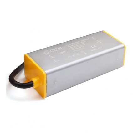 Блок питания OGM 12V 25W IP67 2A PS3-35 цвет серебро