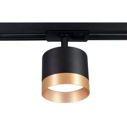Трековый светодиодный светильник Ambrella light Track System GL5365 в современном стиле, цвет черный