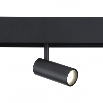 Трековый светодиодный светильник Ambrella light Track System Magnetic GL3814 в стиле Хай-тек, цвет черный