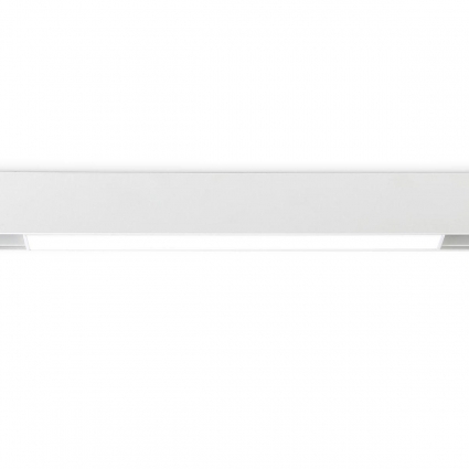 Трековый светодиодный светильник Ambrella light Track System Magnetic GL4001 в стиле Хай-тек, цвет белый