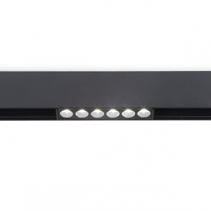 Трековый светодиодный светильник Ambrella light Track System Magnetic GL4019 в стиле Хай-тек, цвет черный