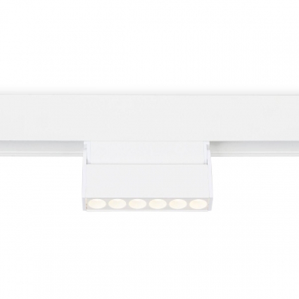 Трековый светодиодный светильник Ambrella light Track System Magnetic GL4038 в стиле Хай-тек, цвет белый