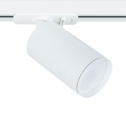 Трековый светильник Arte Lamp Flame A1519PL-1WH в современном стиле, цвет белый