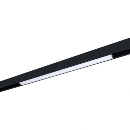 Трековый светодиодный светильник Arte Lamp Linea A4662PL-1BK в стиле Хай-тек, цвет черный
