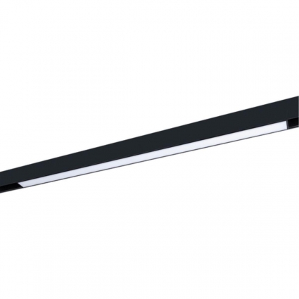 Трековый светодиодный светильник Arte Lamp Linea A4673PL-1BK в стиле Хай-тек, цвет черный