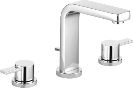 Смеситель для раковины Kludi Zenta 383930575 двухвентильный, хром