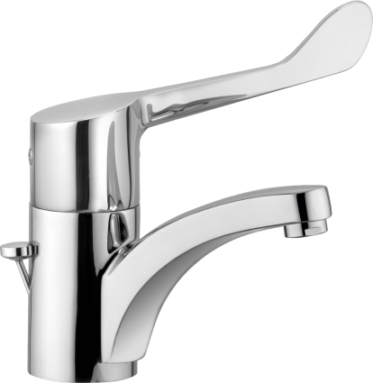 Смеситель для раковины Kludi Medi Care 341150524 хром, высота излива 9.5 см