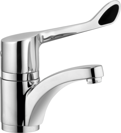 Смеситель для раковины Kludi Medi Care 341130534 хром, высота излива 9.5 см