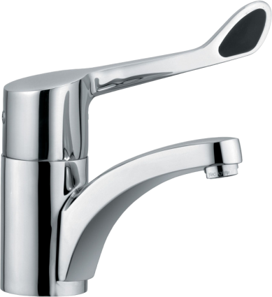 Смеситель для раковины Kludi Medi Care 341120534 хром, высота излива 9.5 см