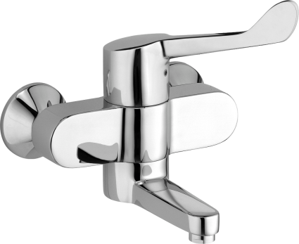 Смеситель для раковины Kludi Medi Care 349220524 хром, длина излива 18 см