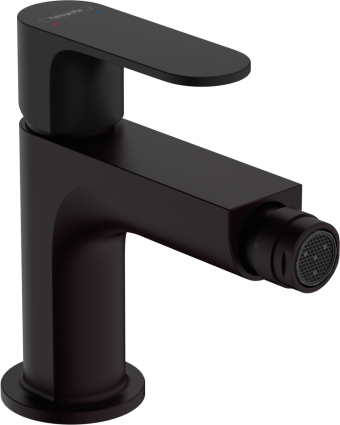 Смеситель для биде Hansgrohe Rebris S 72212670 черный матовый однорычажный, высота излива 8.9 см