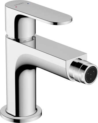 Смеситель для биде Hansgrohe Rebris S 72210000 хром однорычажный, высота излива 8.9 см