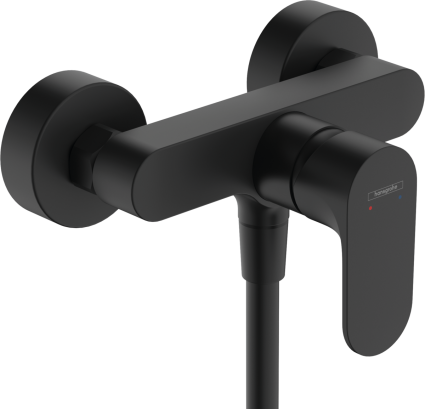 Смеситель для душа Hansgrohe Rebris S 72640670 черный матовый однорычажный,  в современном стиле