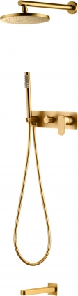 Душевой комплект Boheme Spectre 454-2-BR bronze бронза, 1 режим