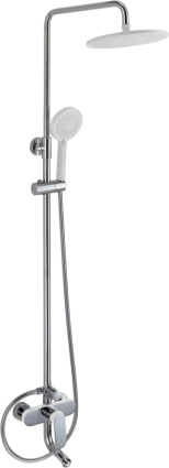 Душевая стойка Savol SK-H6401 хром, штанга 150.6 см, шланг 150 см