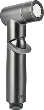 Гигиенический душ Lemark LM8140GM графит цвет серый, штанга 15 см