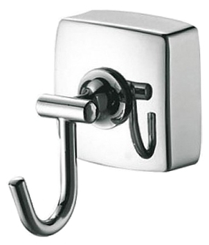 Крючок Fixsen Kvadro FX-61305F хром,  в современном стиле