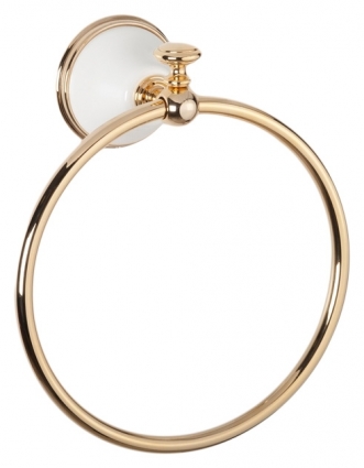 Полотенцедержатель Tiffany World Harmony TWHA015bi/oro подвесной,  в стиле ретро