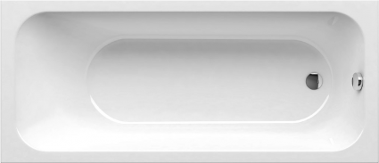 Акриловая ванна Ravak Chrome Slim C731300000 160x70 прямоугольная, встраиваемая