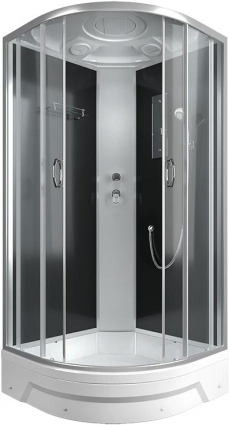 Душевая кабина Erlit Comfort ER351026-C4-RUS четверть круга, поддон средний