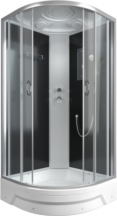 Душевая кабина Erlit Comfort ER350926-C4-RUS четверть круга, поддон средний