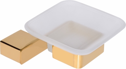 Мыльница DECOR BANYO SS 304 Gold SS304 005 02 золото, подвесная