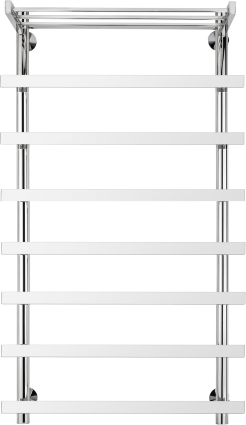 Полотенцесушитель электрический Secado Понтида 1 СП 100х50, хром, L, лесенка